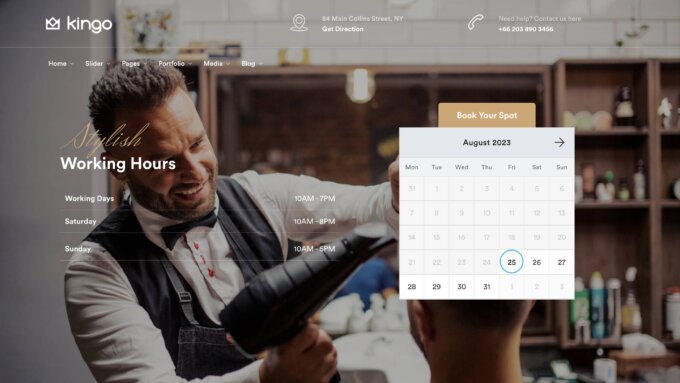 1694725931 662 Los 8 mejores temas de WordPress para peluquerias y barberias