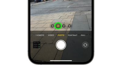 Ajustes preestablecidos de distancia focal del iPhone 15