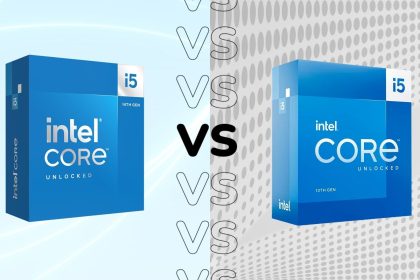 Intel Core i5 14600K vs Intel Core i5 13600K chips Raptor Lake