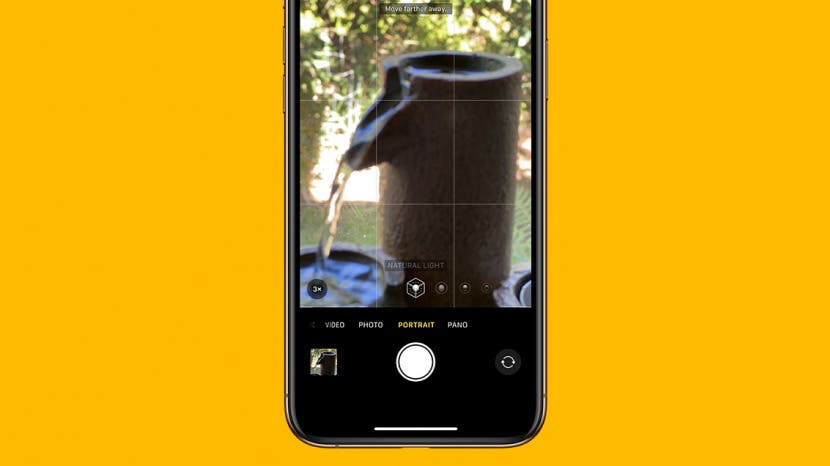 ¿Por que se amplia el modo retrato en el iPhone