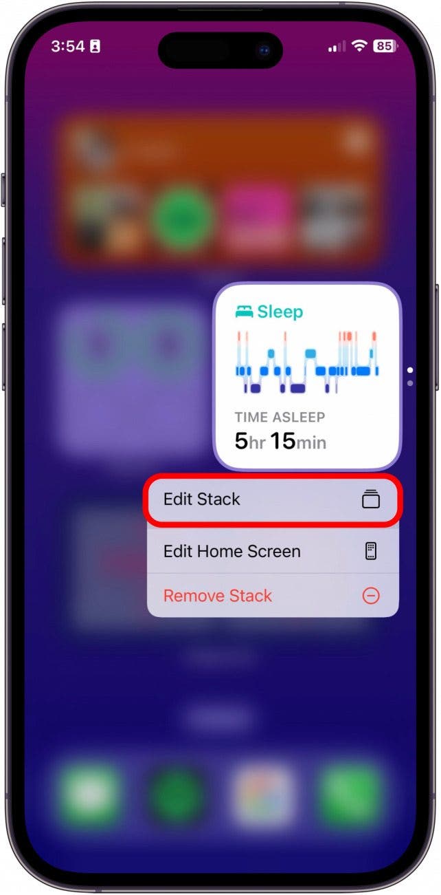 ¿Qué es un widget en el iPhone?