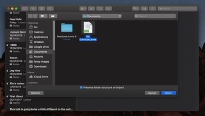 cómo migrar de evernote a apple notes 3