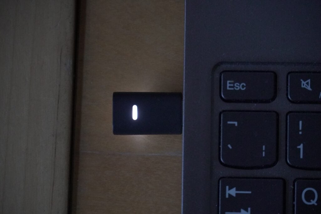 Dispositivo inalámbrico USB-C Logitech Zone Vibe