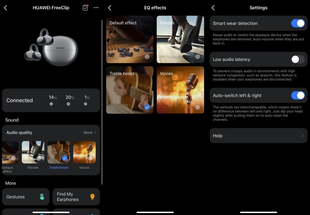 Aplicación Huawei FreeClip AI Life