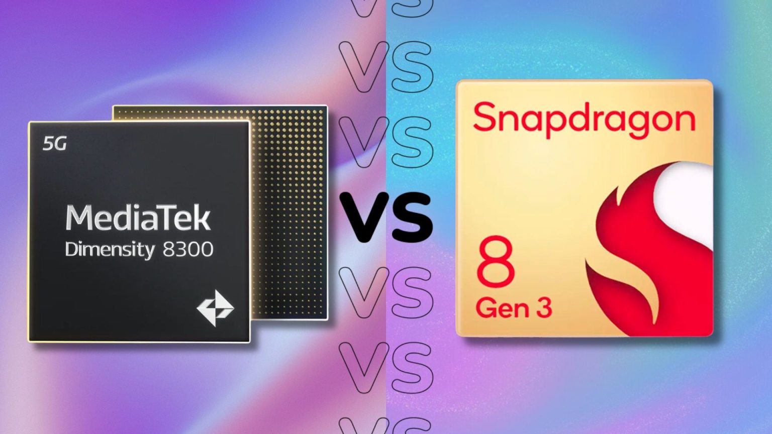 MediaTek Dimensity 8300 vs Qualcomm Snapdragon 8 Gen 3 %C2%BFcual