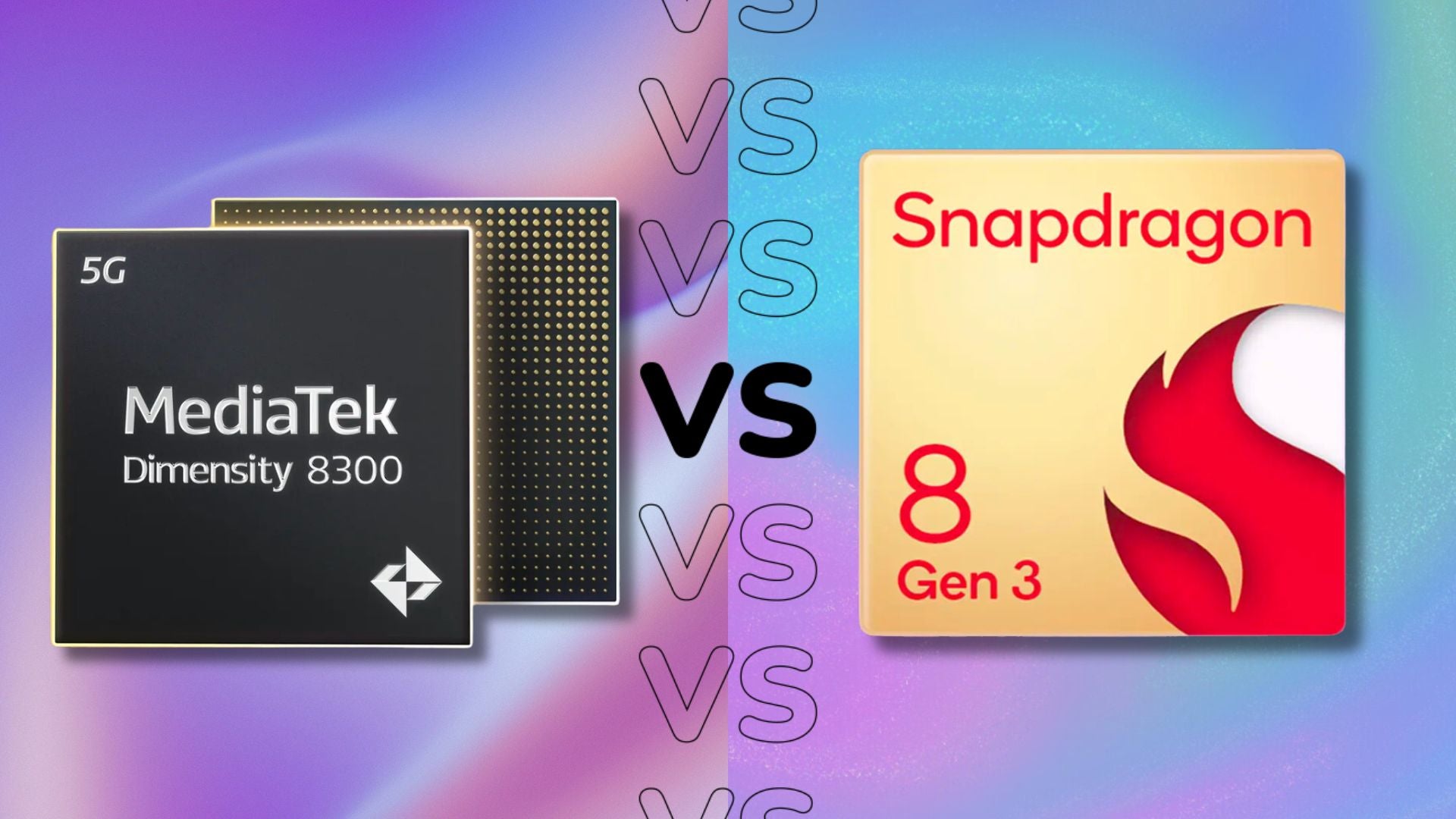 MediaTek Dimensity 8300 vs Qualcomm Snapdragon 8 Gen 3 %C2%BFcual