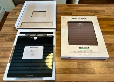 embalaje de escaneo corporal withings