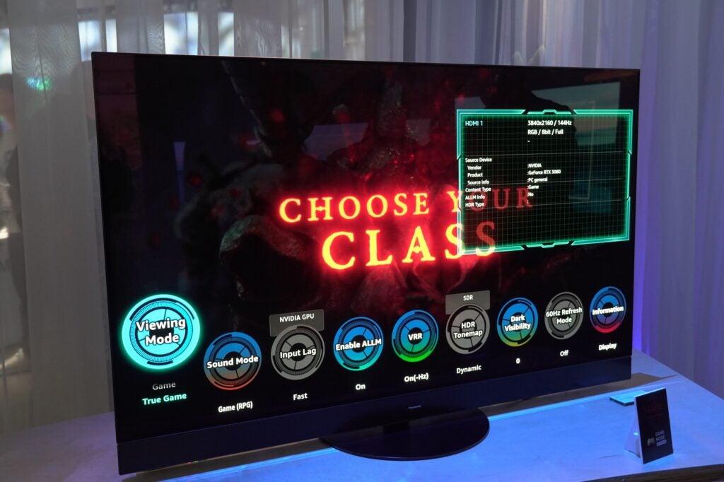 Modo de juego Panasonic Z95A