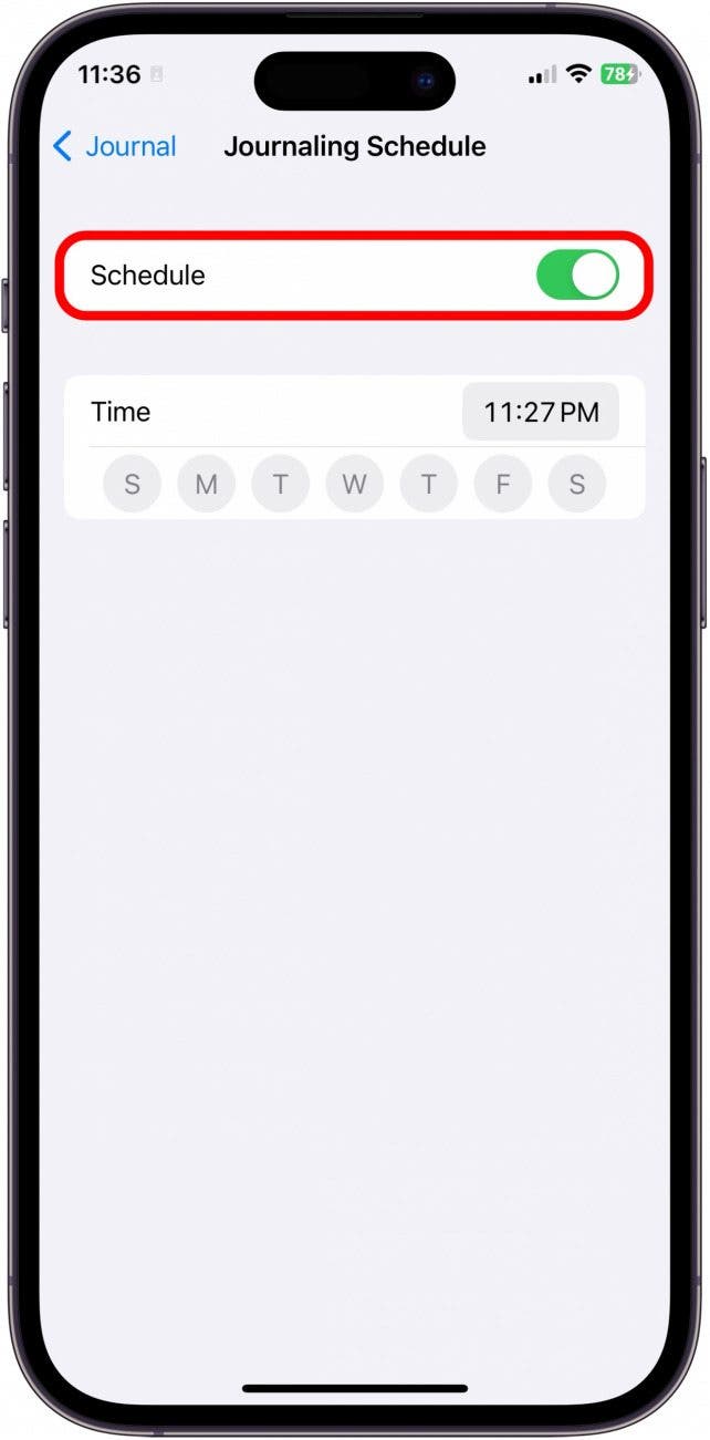 aplicación diario iphone