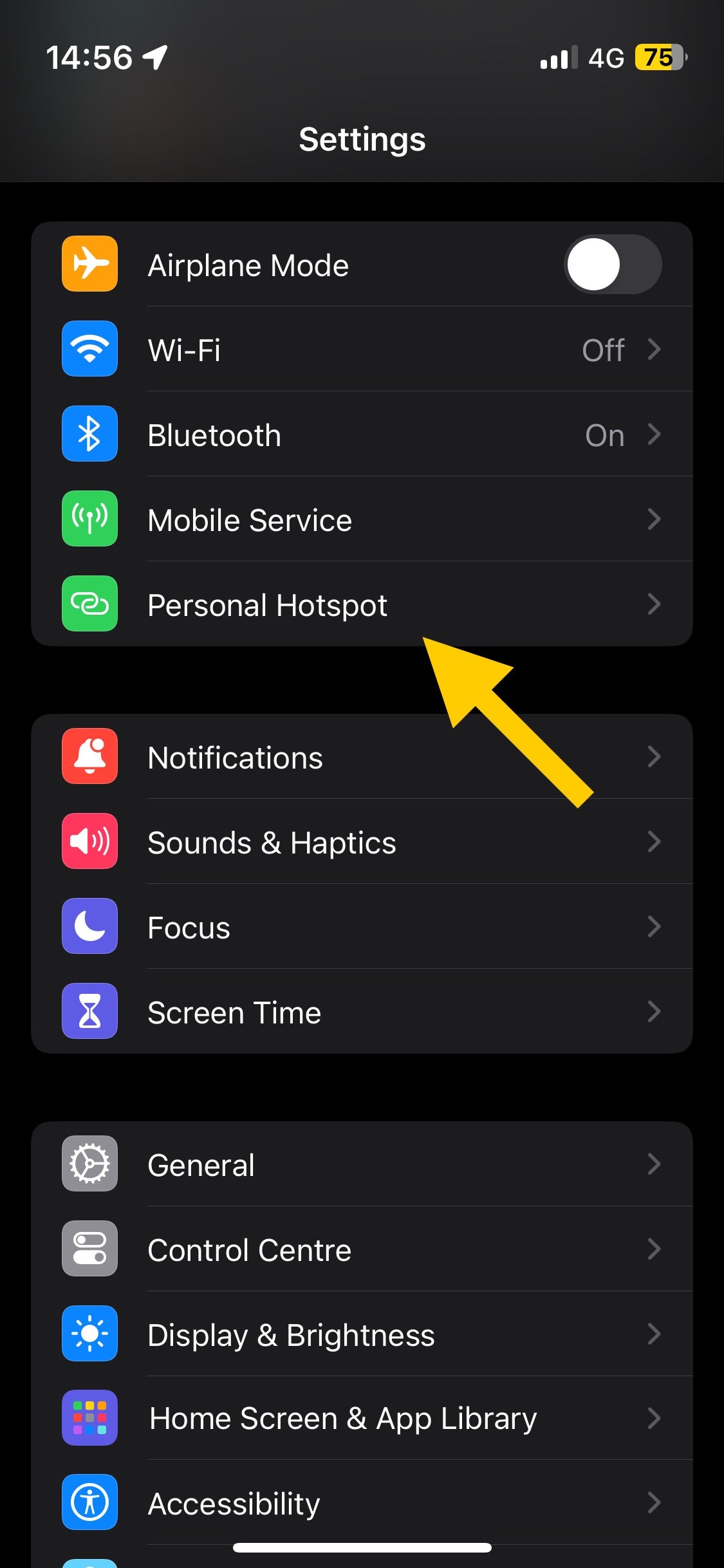 1706559925 677 Como usar tu iPhone como punto de acceso Wi Fi