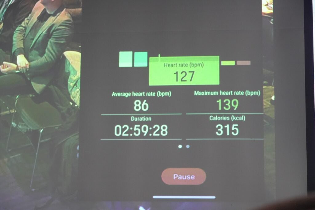 Seguimiento biométrico Sennheiser Momentum Sport