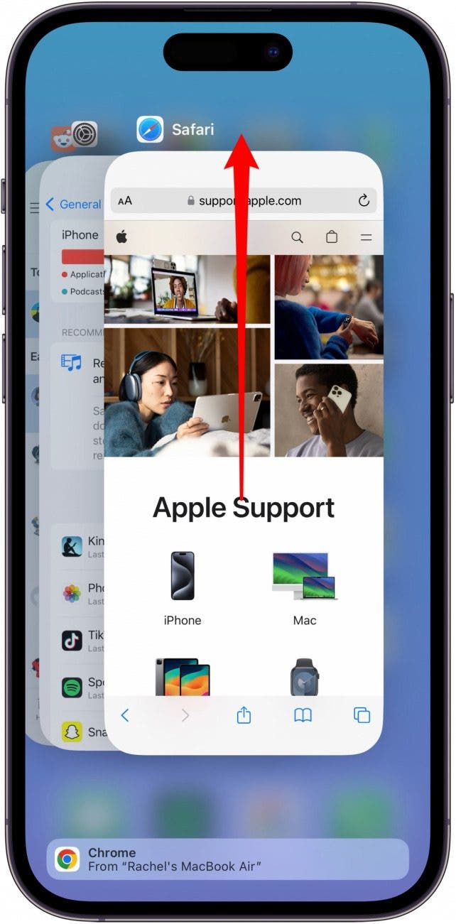El video no se reproduce en el iPhone.