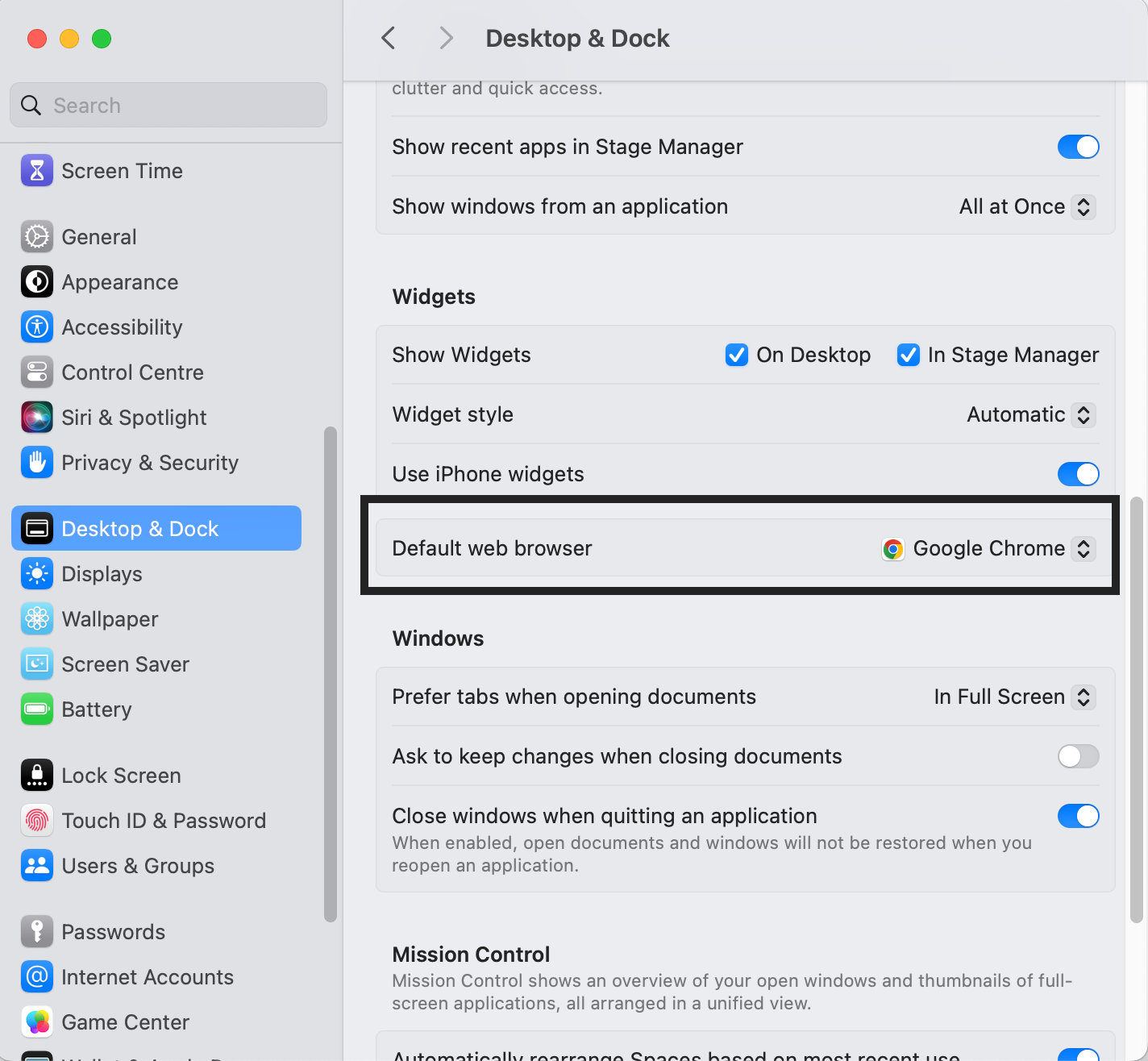 1707952360 677 Como cambiar el navegador predeterminado en Mac