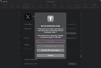 códigos de verificación de safari