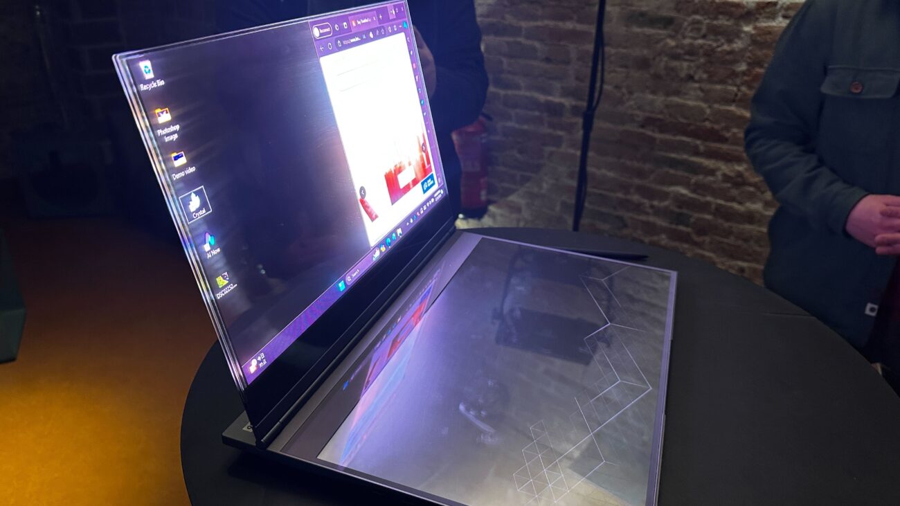 1708999958 190 La computadora portatil transparente de Lenovo insinua un futuro emocionante