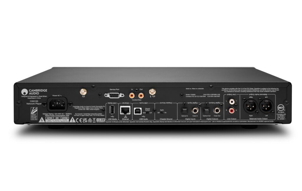 Cambridge CXN100 trasera
