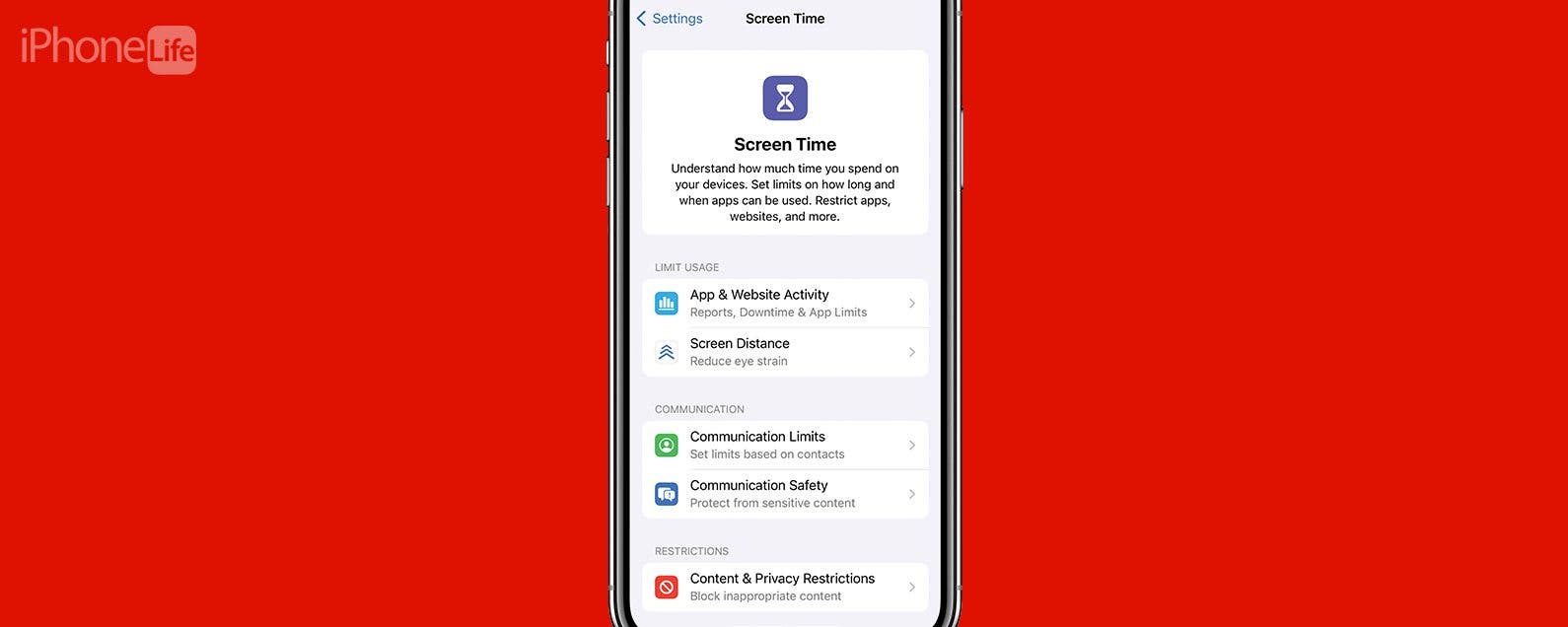 Como activar el tiempo frente a la pantalla