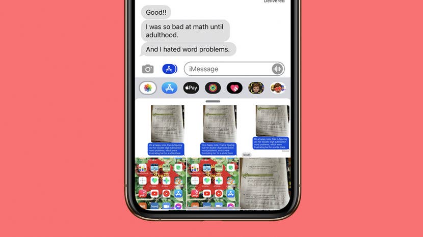 Como enviar fotos desde iPhone en la aplicacion Mensajes