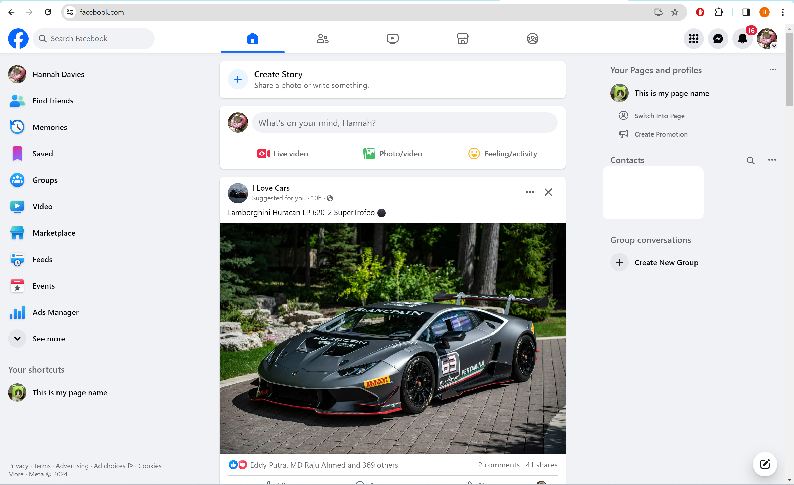 Como publicar un GIF en Facebook
