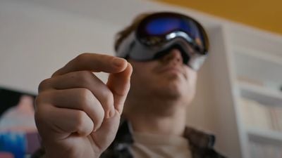 gestos de apple vision pro