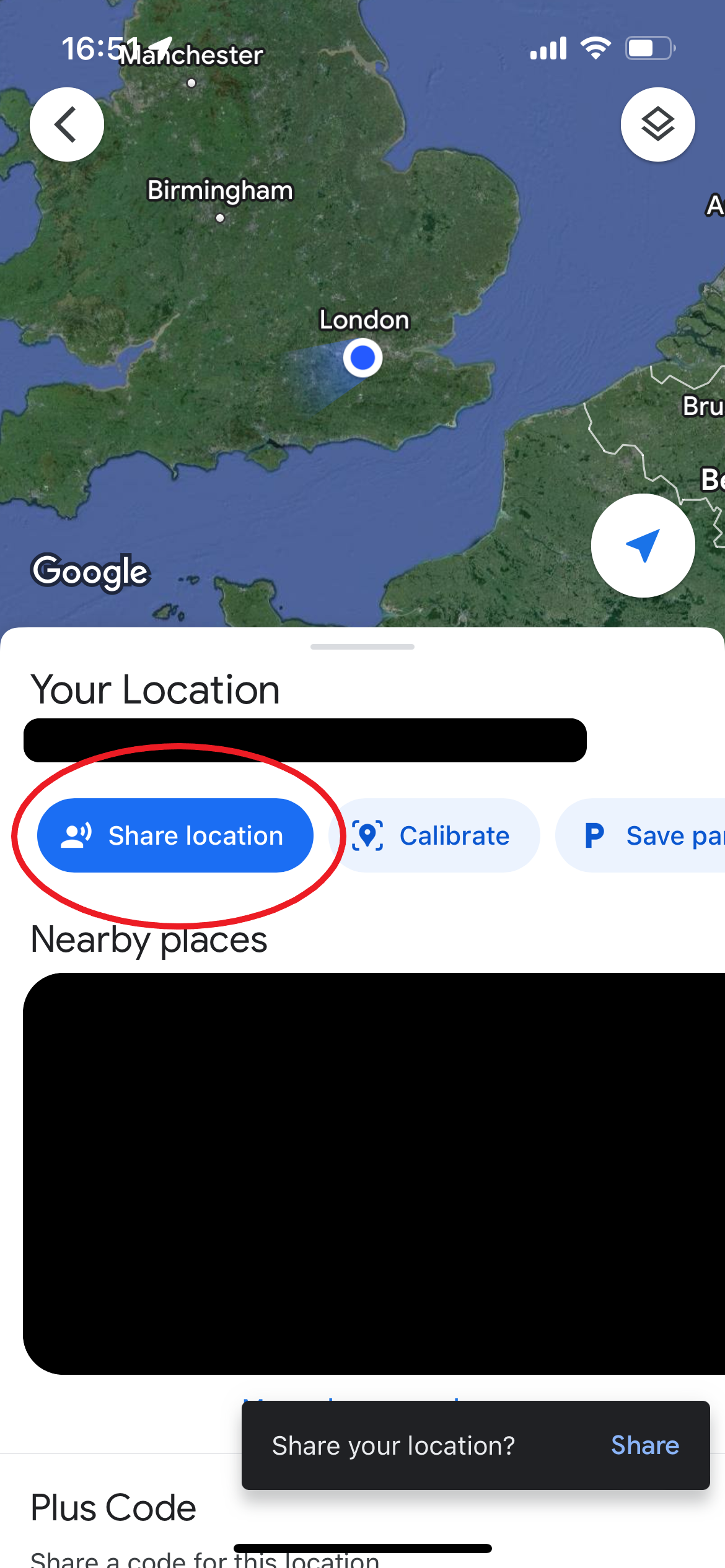 1709791955 404 Como compartir tu ubicacion en Google Maps