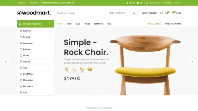 Tema WoodMart.