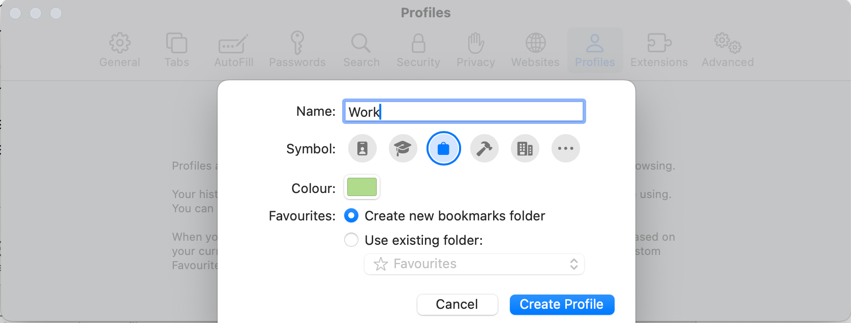 1711108088 668 Como configurar perfiles en Safari en macOS