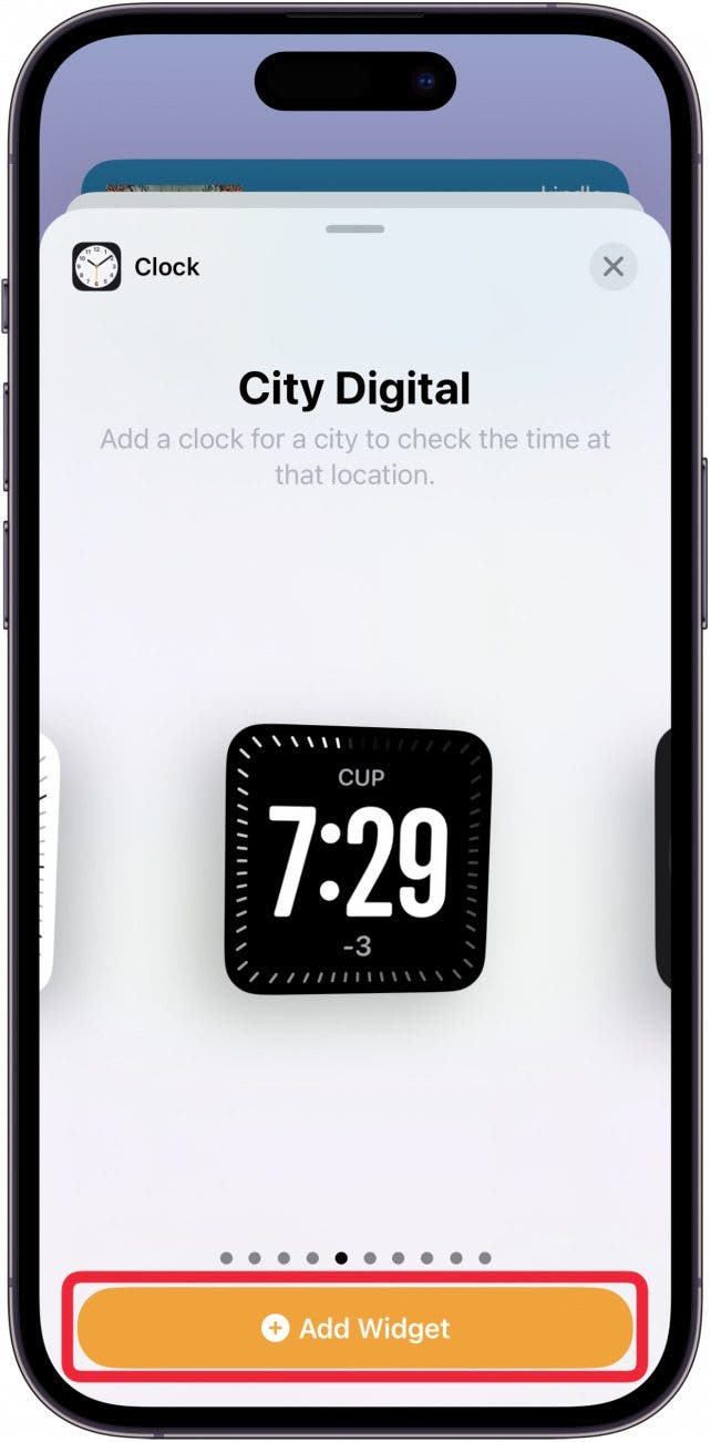reloj digital iphone