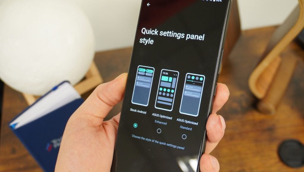 Configuraciones de Android Asus ZenFone 11 Ultra