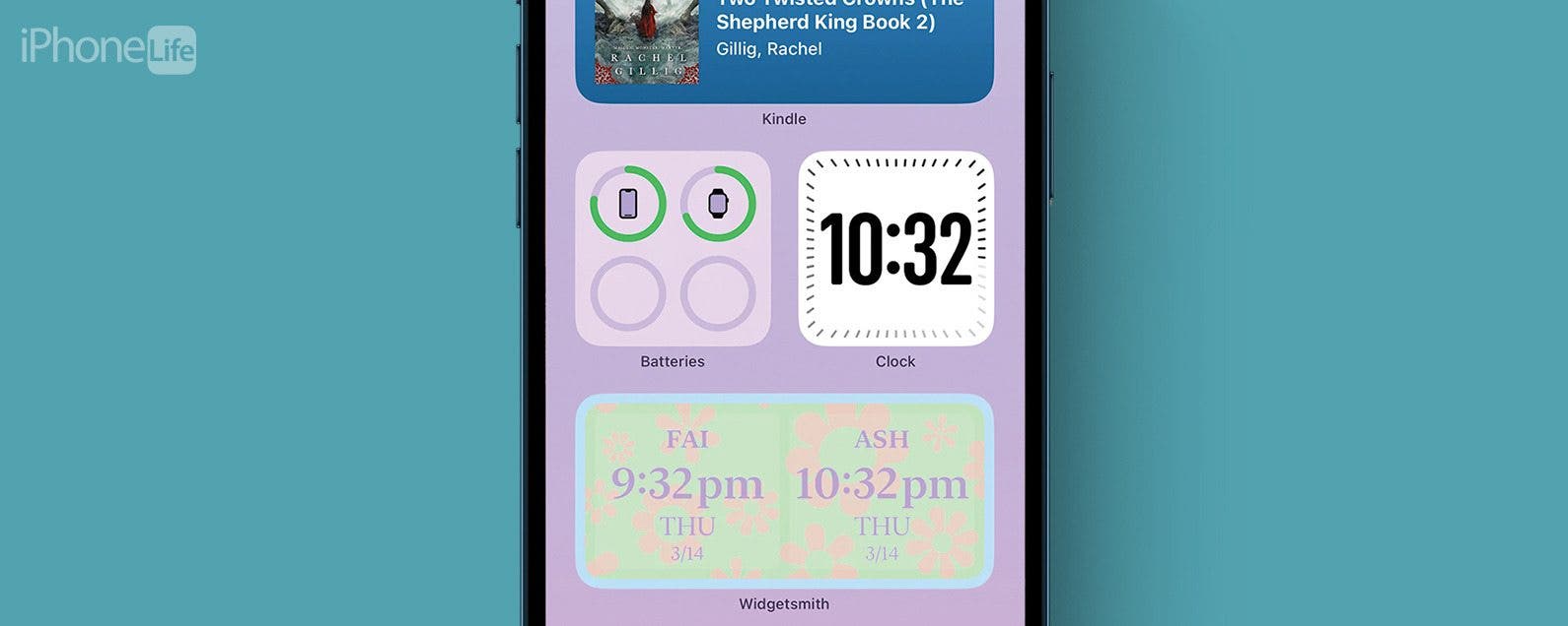 Como obtener el widget de reloj digital en iPhone