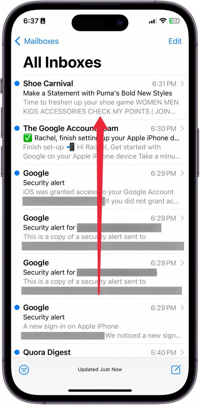 agregar nuevo correo electrónico al iphone