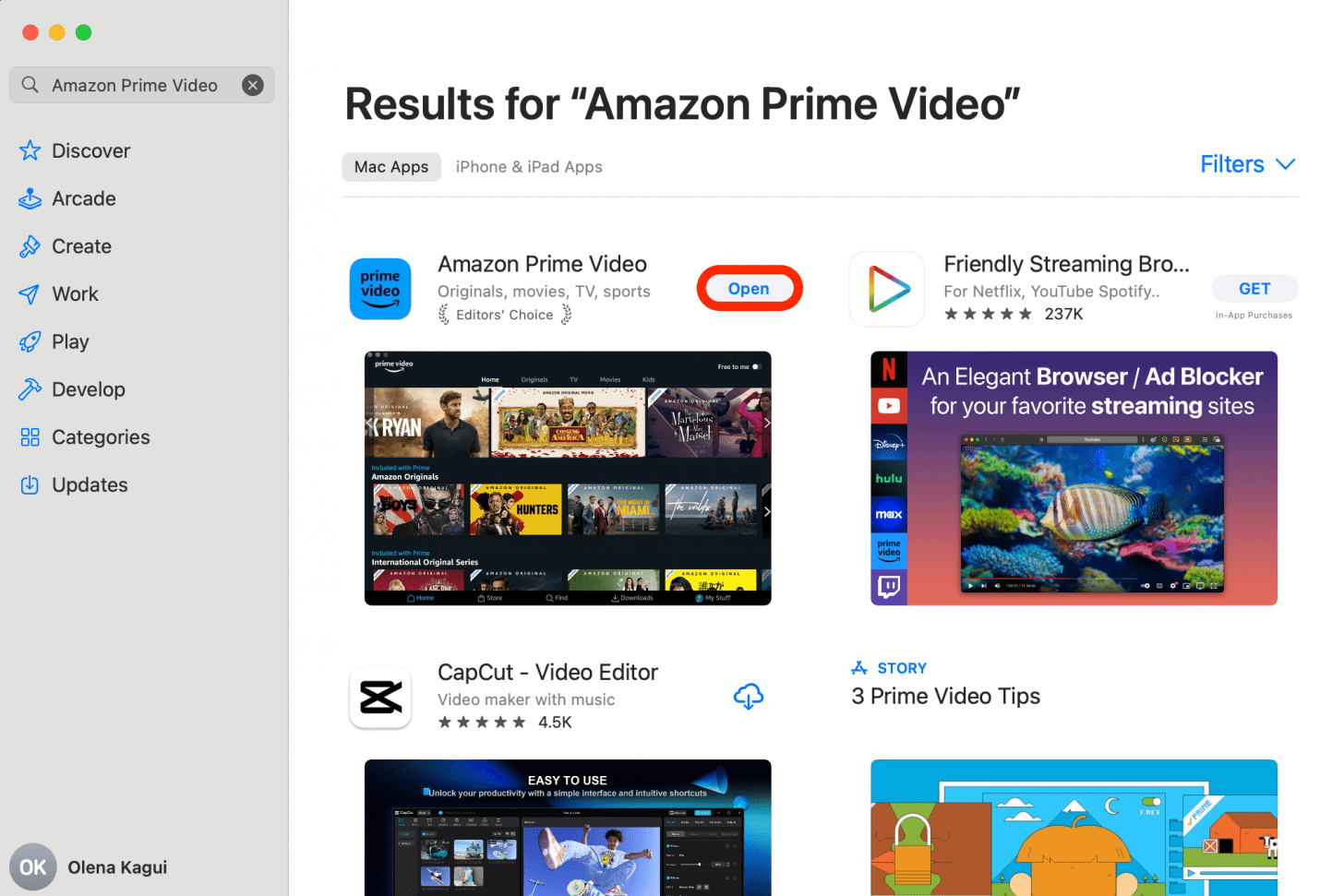 Descarga la aplicación desde App Store si aún no la tienes en tu Mac.