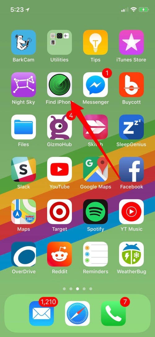 ¿Cómo desactivo buscar mi iPhone?