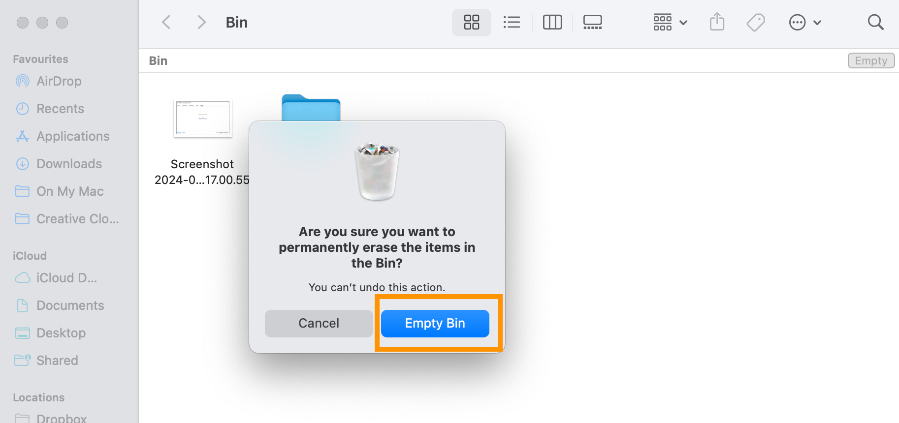 1715001202 599 Como eliminar archivos permanentemente en una Mac para evitar que