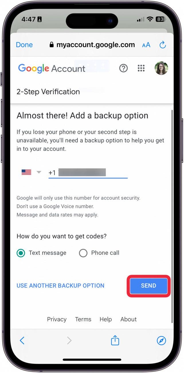 autenticación bidireccional gmail