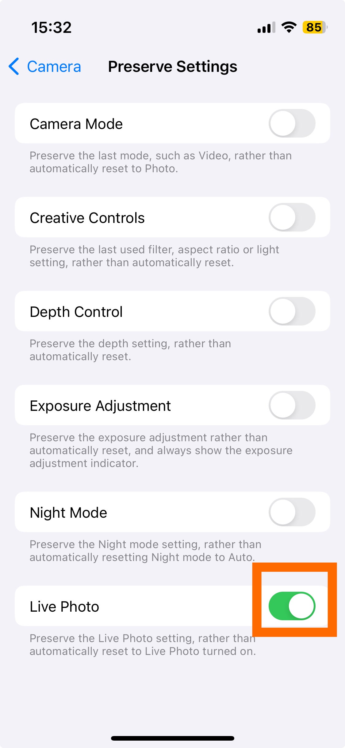 1715959526 461 Como desactivar Live Photos en iPhone