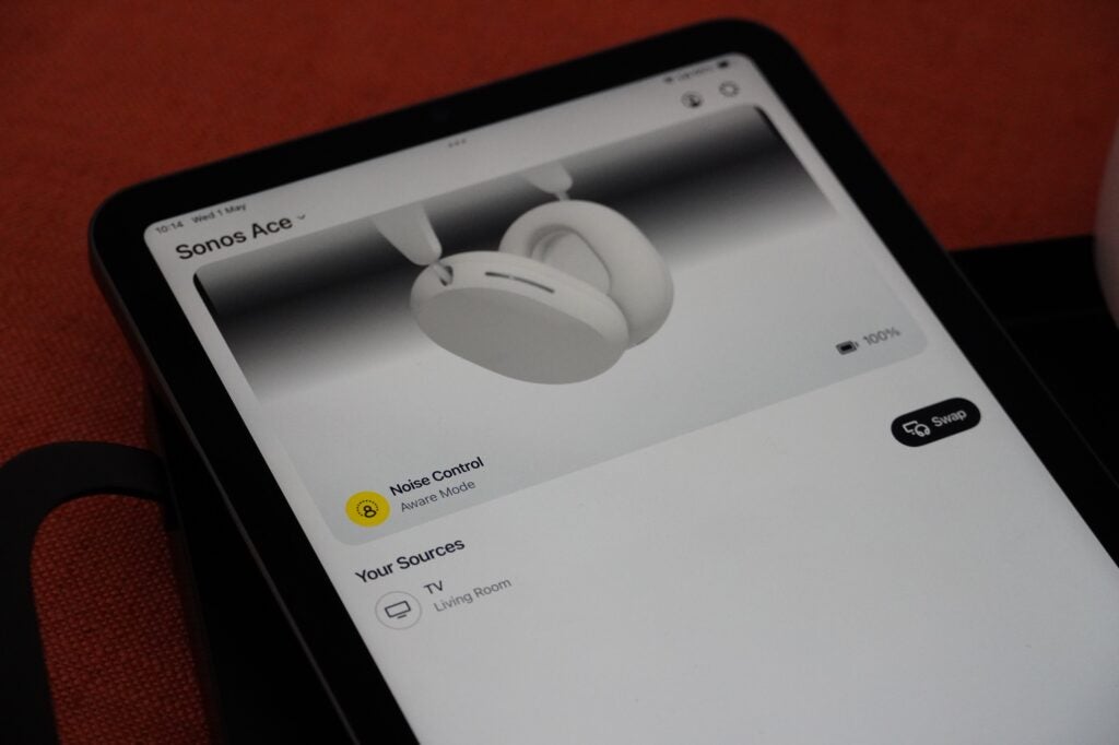 Intercambio de audio de TV Sonos Ace