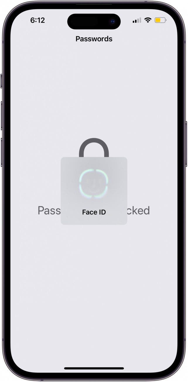 desbloquear contraseñas con face id