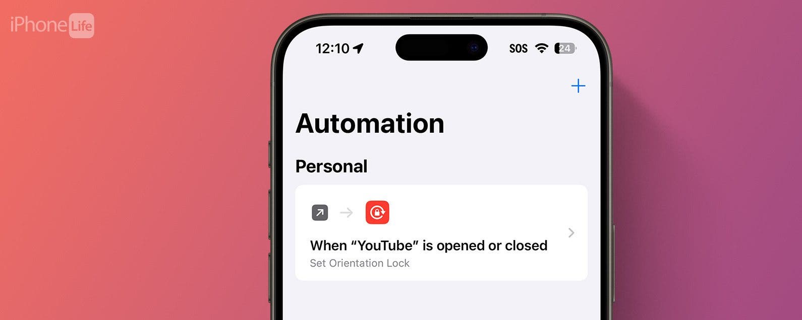 Como configurar el bloqueo de orientacion en iPhone segun la