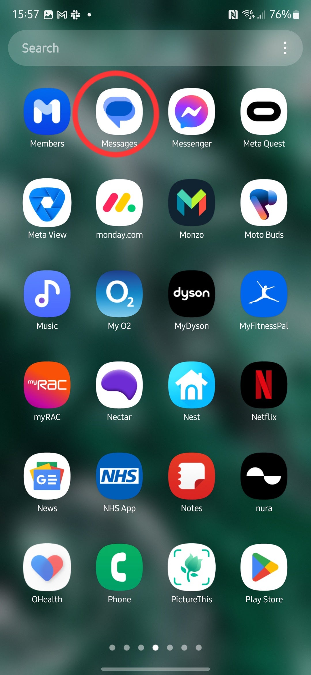 Como programar mensajes de texto en Android