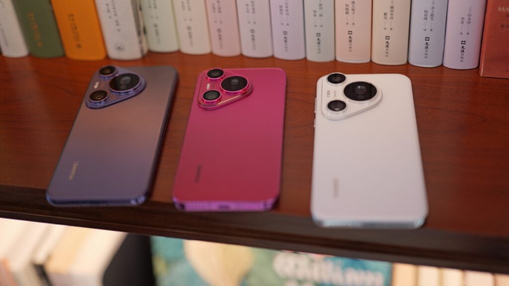 Tres colores del Huawei Pura 70 Pro