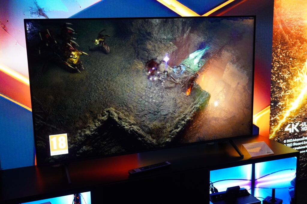 Panasonic 2024 TV Experience Modo de juego Diablo IV