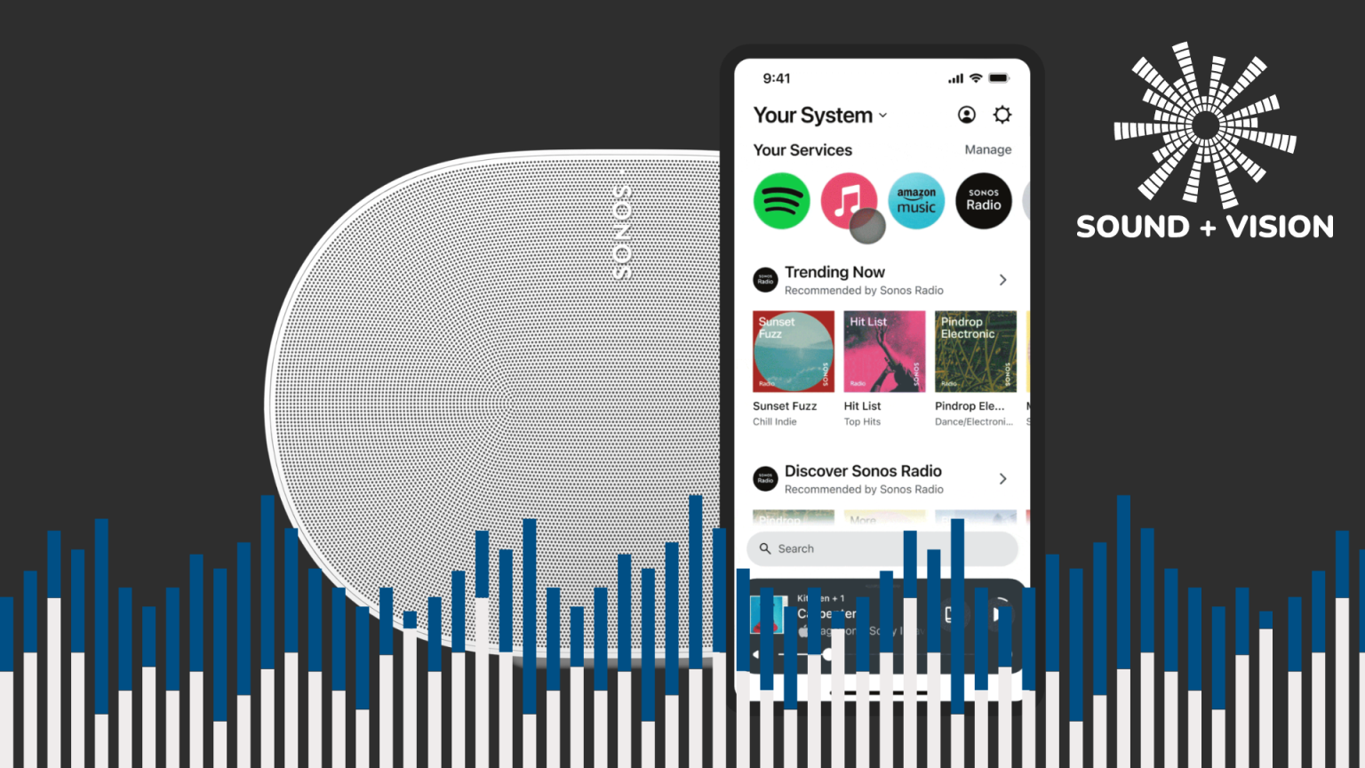 Sonido y vision la nueva aplicacion de Sonos se ve