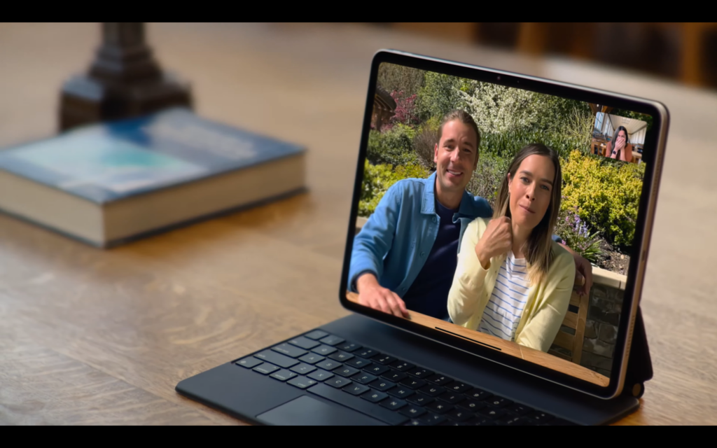 iPad Air 2024 con teclado mágico