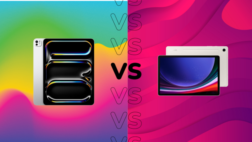 iPad Pro 2024 vs Samsung Galaxy Tab S9 %C2%BFcual es