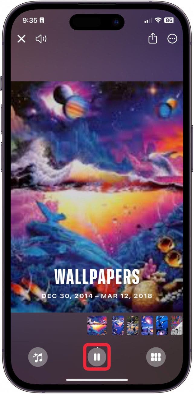 cómo compartir una presentación de diapositivas en iphone