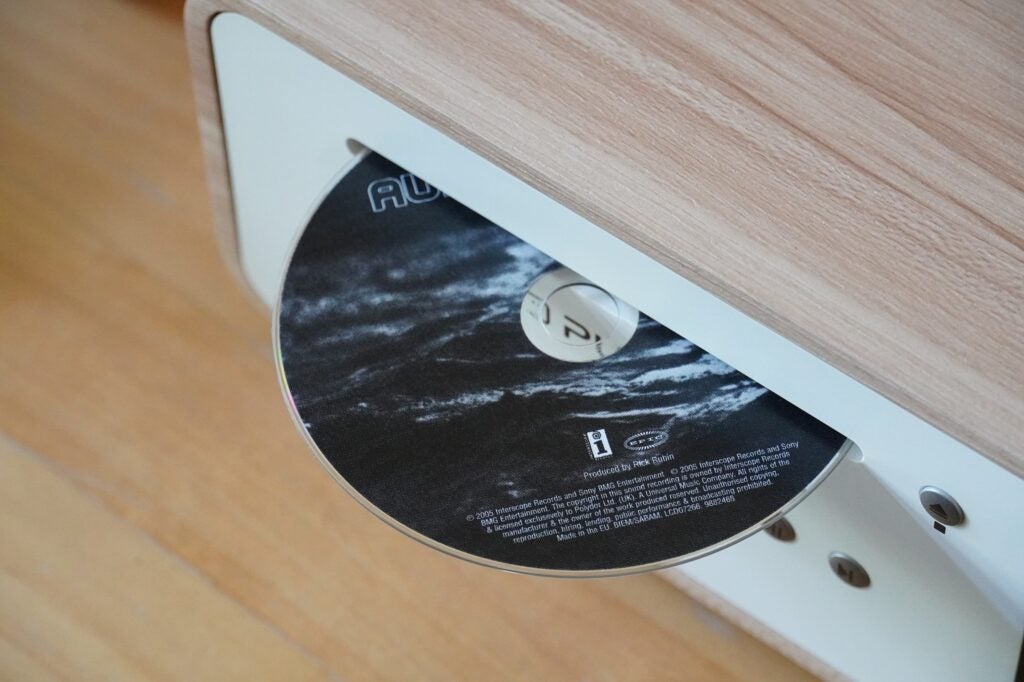 Reproductor de CD estéreo puro y clásico
