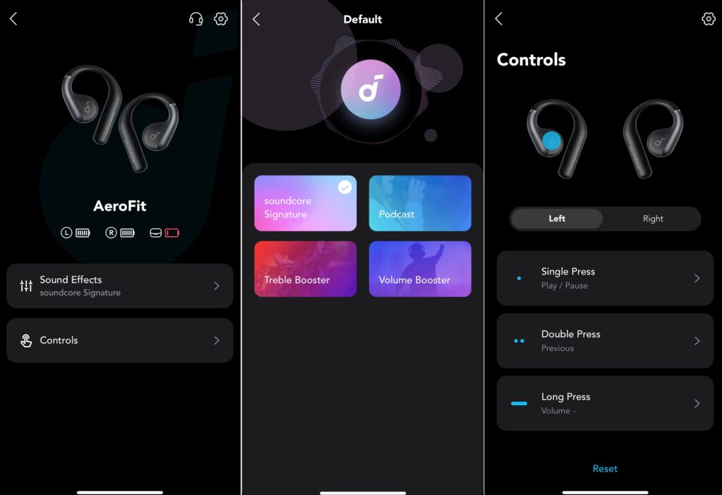 Aplicación Soundcore AeroFit