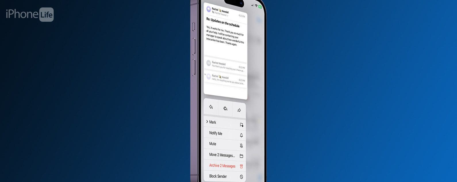 Como obtener una vista previa rapida de un correo electronico