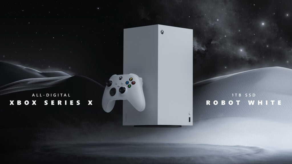 Imagen del producto Xbox Series X All Digital en el fondo